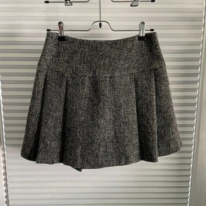 Kensie Short Winter Pleated Skirt